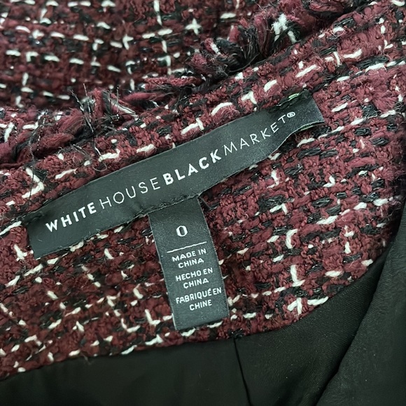 BLACK HOUSE WHITE MARKET tweed jacket blazer - Picture 7 of 9